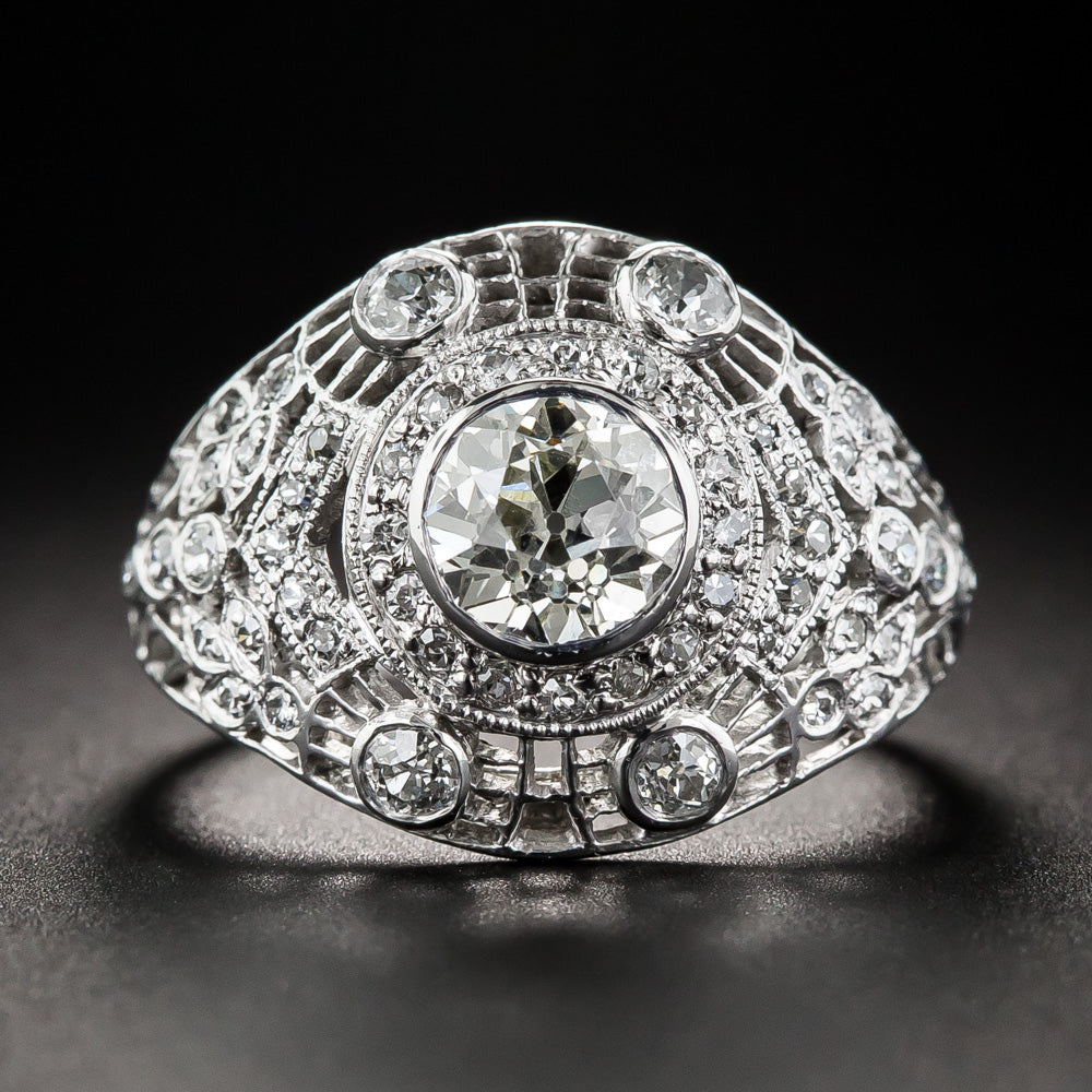 Edwardian/Art Deco Diamond Ring - 6