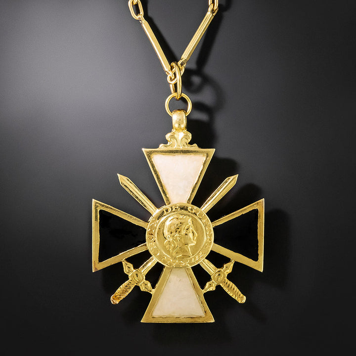 Croix de Guerre Pendant Necklace