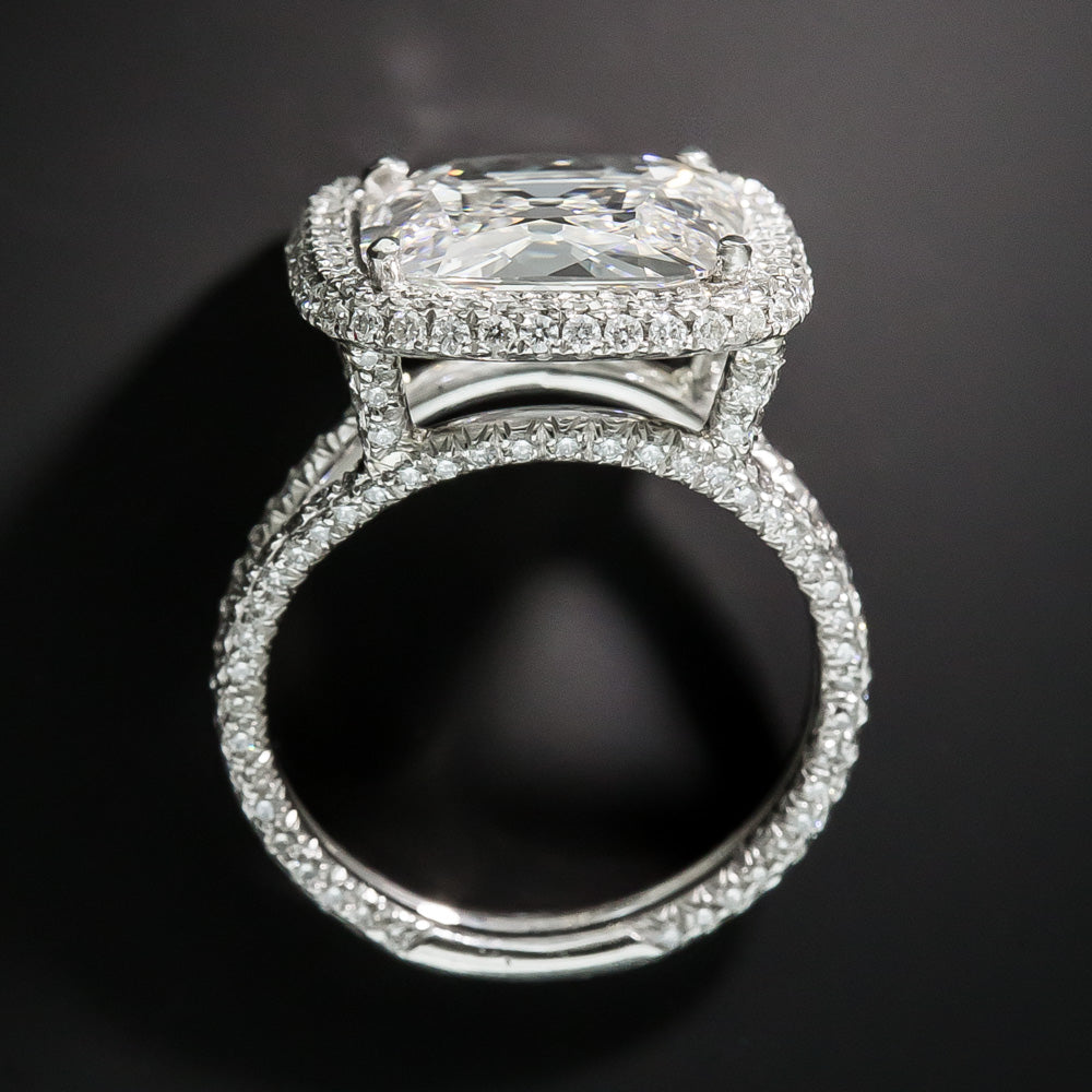 5.56 Carat Antique Cushion-Cut Diamond in Oscar Heyman Mounting - GIA G VS2 - 7