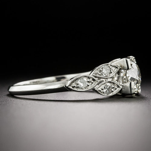 Art Deco 1.20 Carat Diamond Engagement Ring - GIA J VS2 - 2