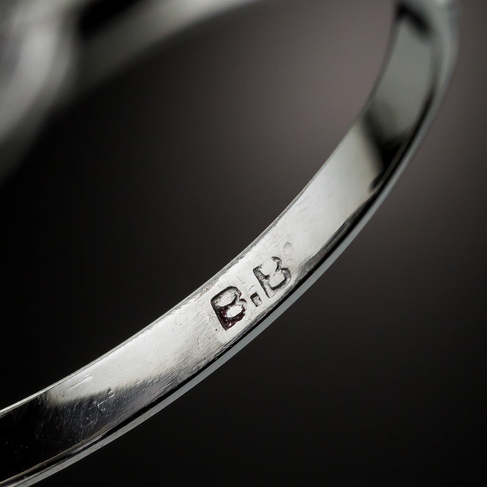 Art Deco 1.20 Carat Diamond Engagement Ring - GIA J VS2 - 4