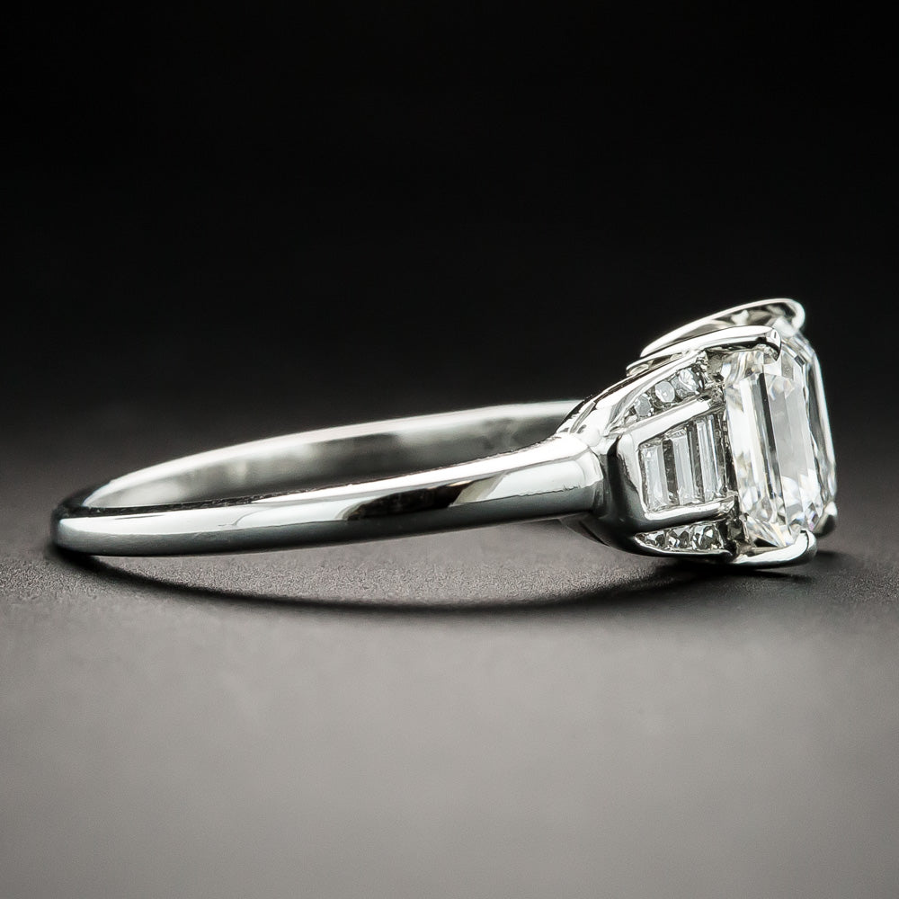 Art Deco 1.70 Carat Diamond Engagement Ring - GIA G VVS1 - 3