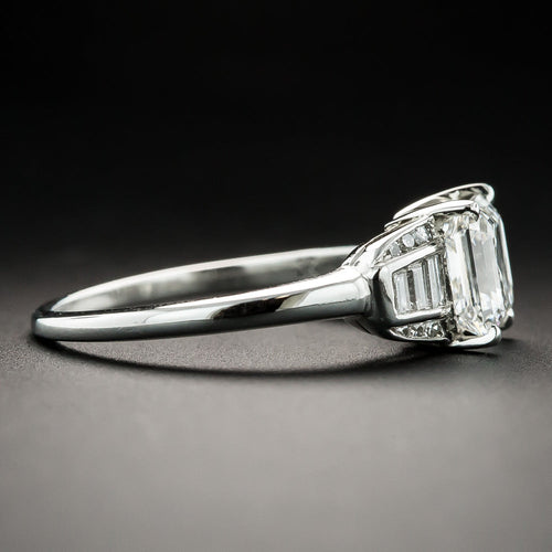 Art Deco 1.70 Carat Diamond Engagement Ring - GIA G VVS1 - 3