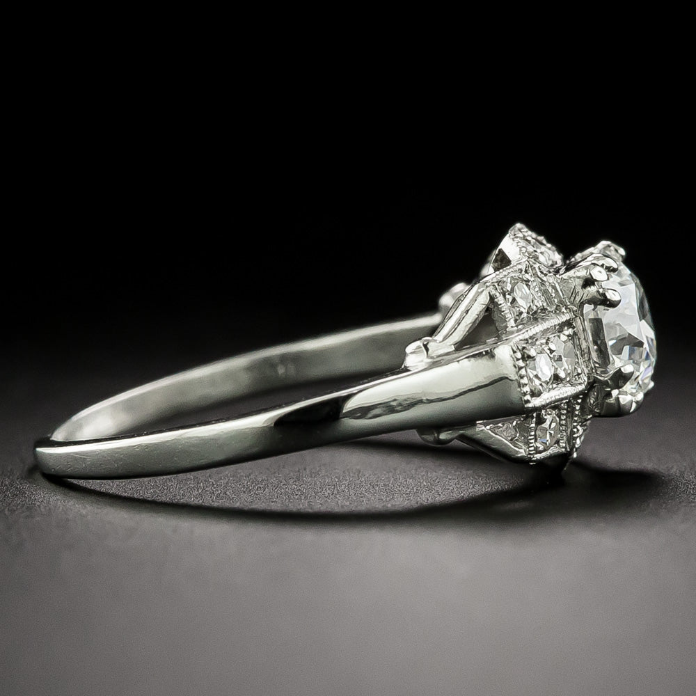 Art Deco .65 Carat Diamond Ring - 3