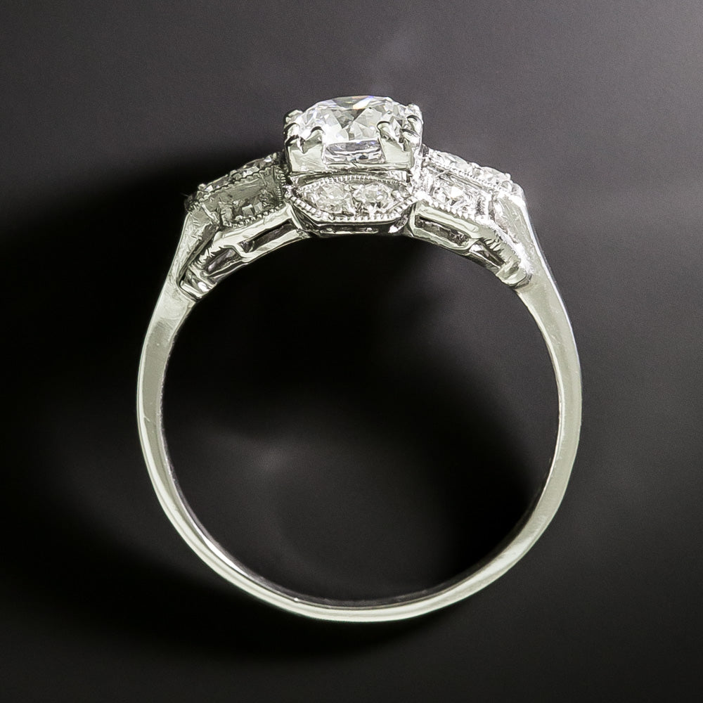 Art Deco .65 Carat Diamond Ring - 4