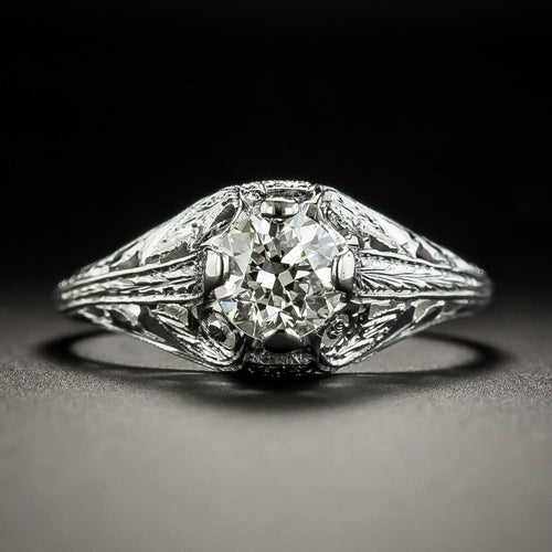 Art Deco Diamond Ring by Belais for Granat Brothers - 2
