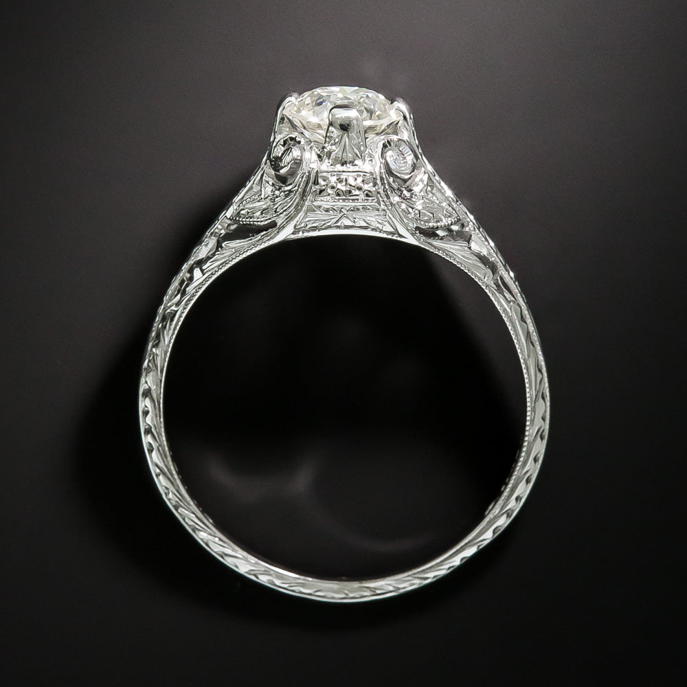 Art Deco Diamond Ring by Belais for Granat Brothers - 4