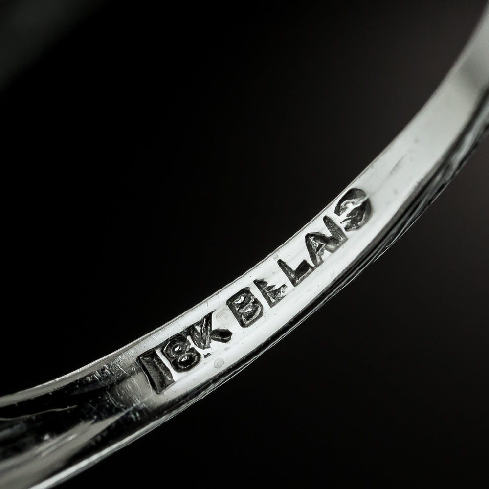 Art Deco Diamond Ring by Belais for Granat Brothers - 6