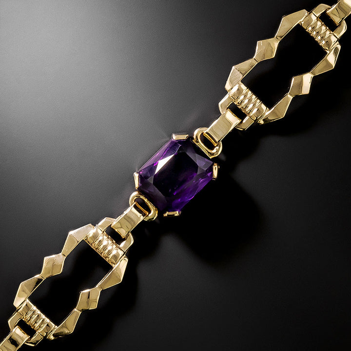 Art Deco Amethyst Bracelet by Allsopp-Bliss Co.