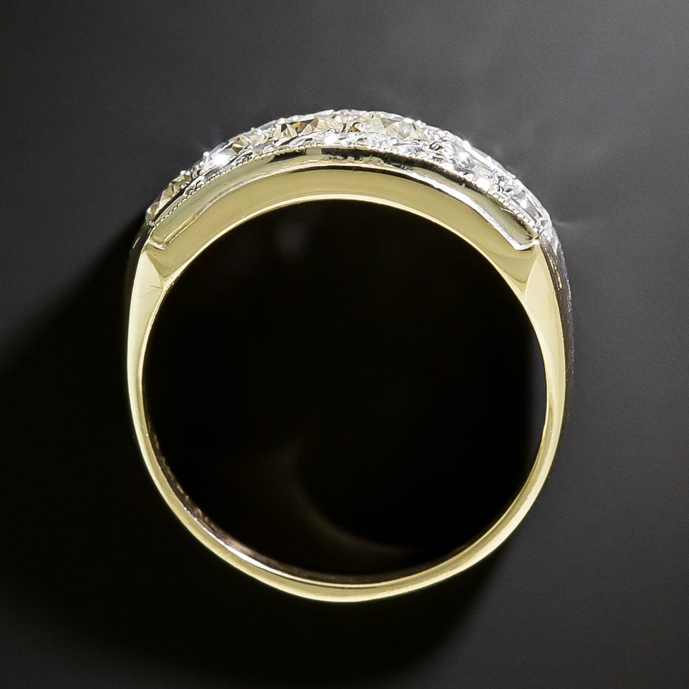 Art Deco Diamond Band Ring by Kinsley, USA - 4