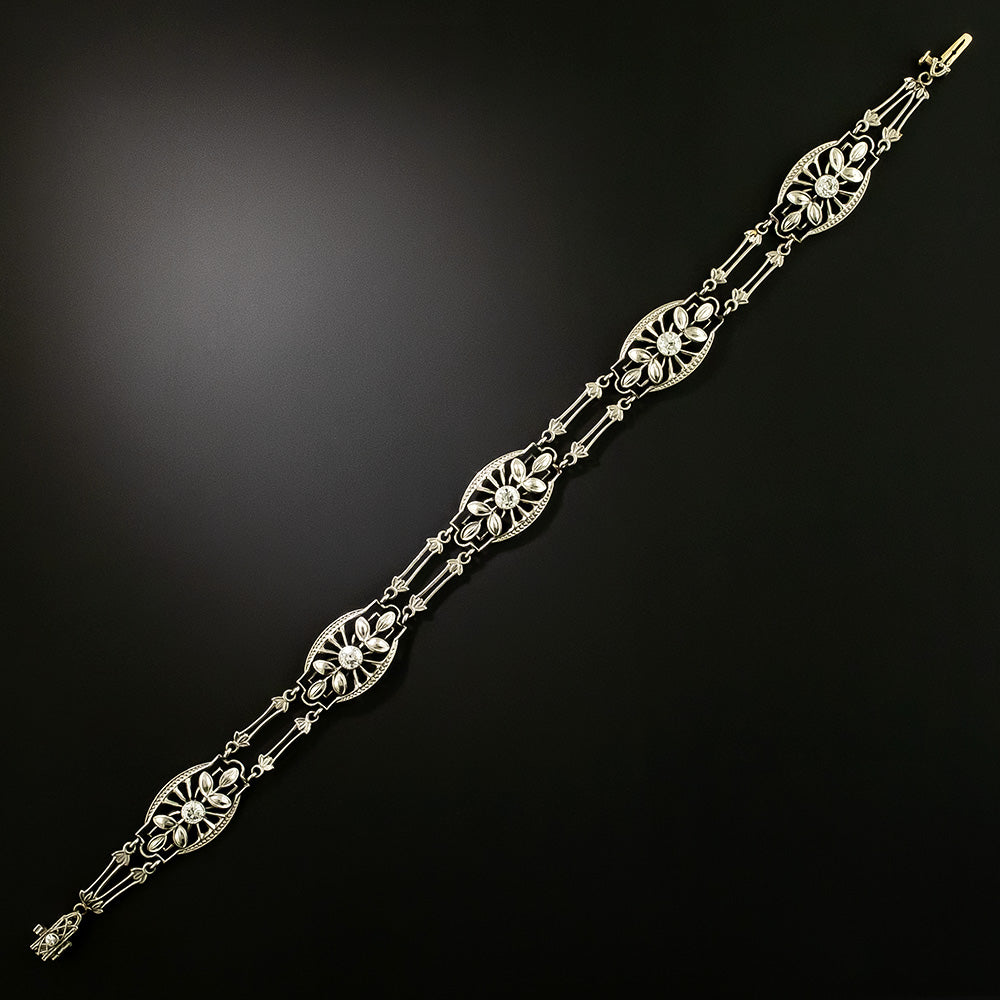 Art Deco Diamond Bracelet - 3