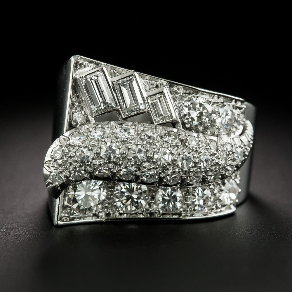 Art Deco Diamond Ring - 3