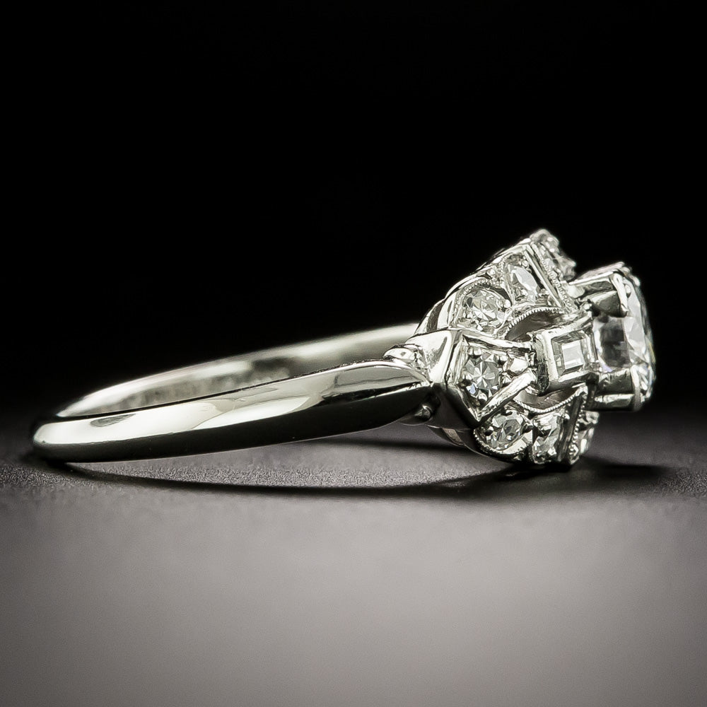 Art Deco Diamond Ring by Granat Brothers - 3