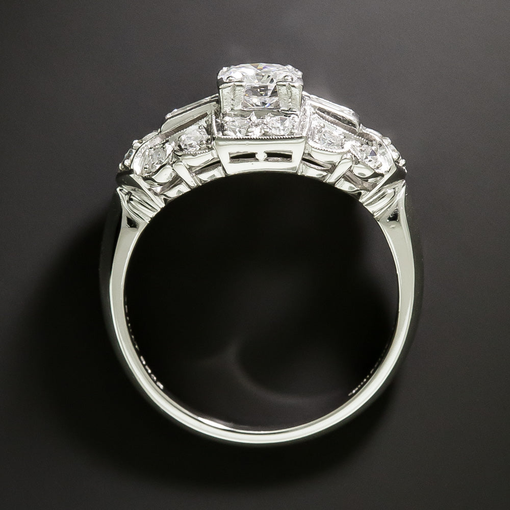 Art Deco Diamond Ring by Granat Brothers - 4