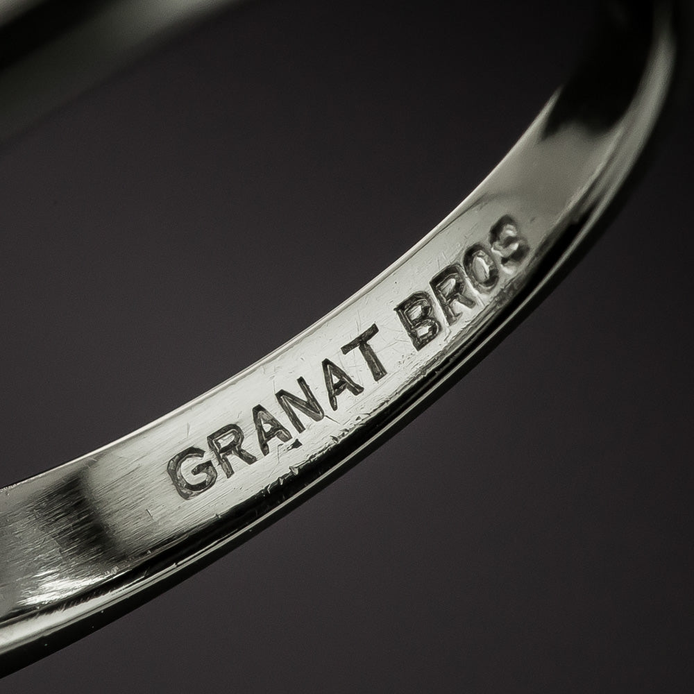 Art Deco Diamond Ring by Granat Brothers - 5