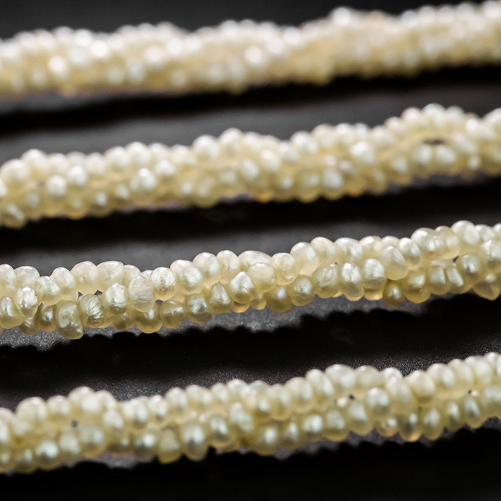 Art Deco Seed Pearl Tassel Sautoir - 4