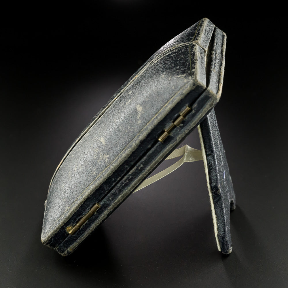 Art Nouveau Enamel and Diamond Lapel/Pendant Watch - 6