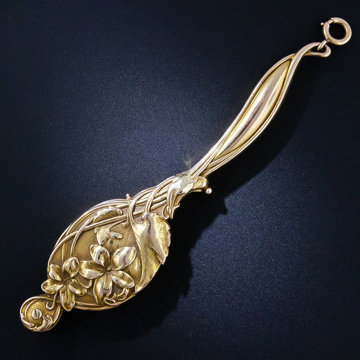 Art Nouveau Floral Lorgnette by Krementz