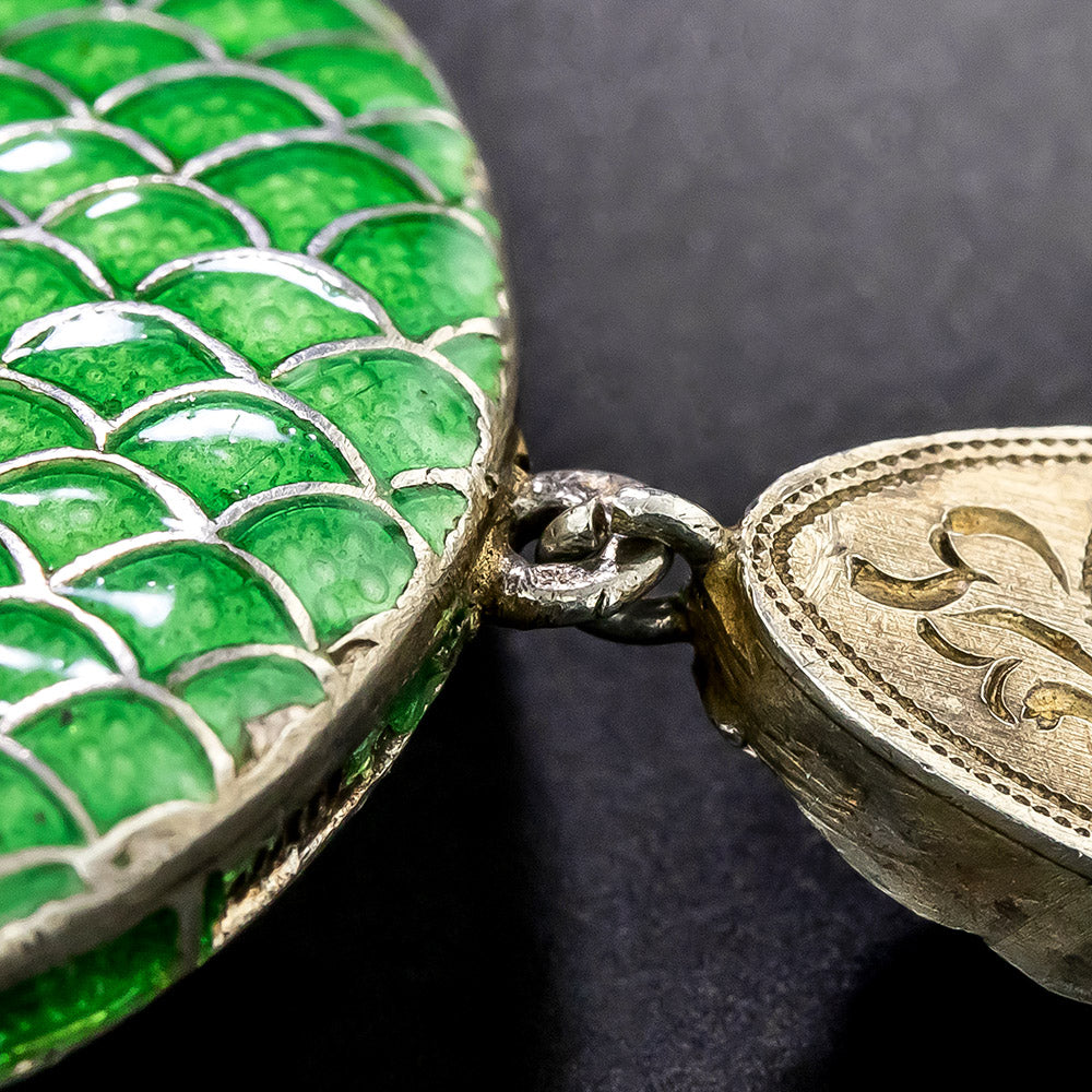 Austro-Hungarian St. George And Dragon Necklace - 5