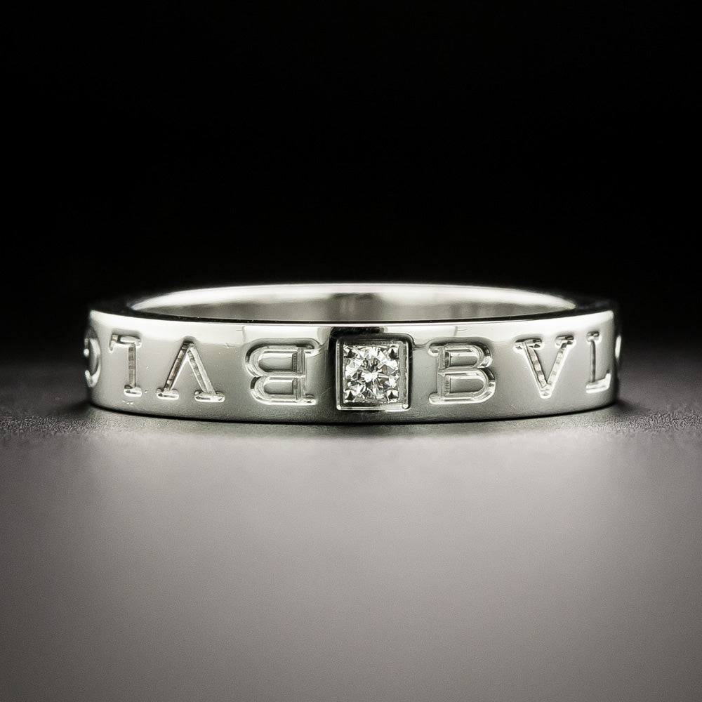 Bulgari Estate 18K Wedding Band, Size 8 1/4 - 4