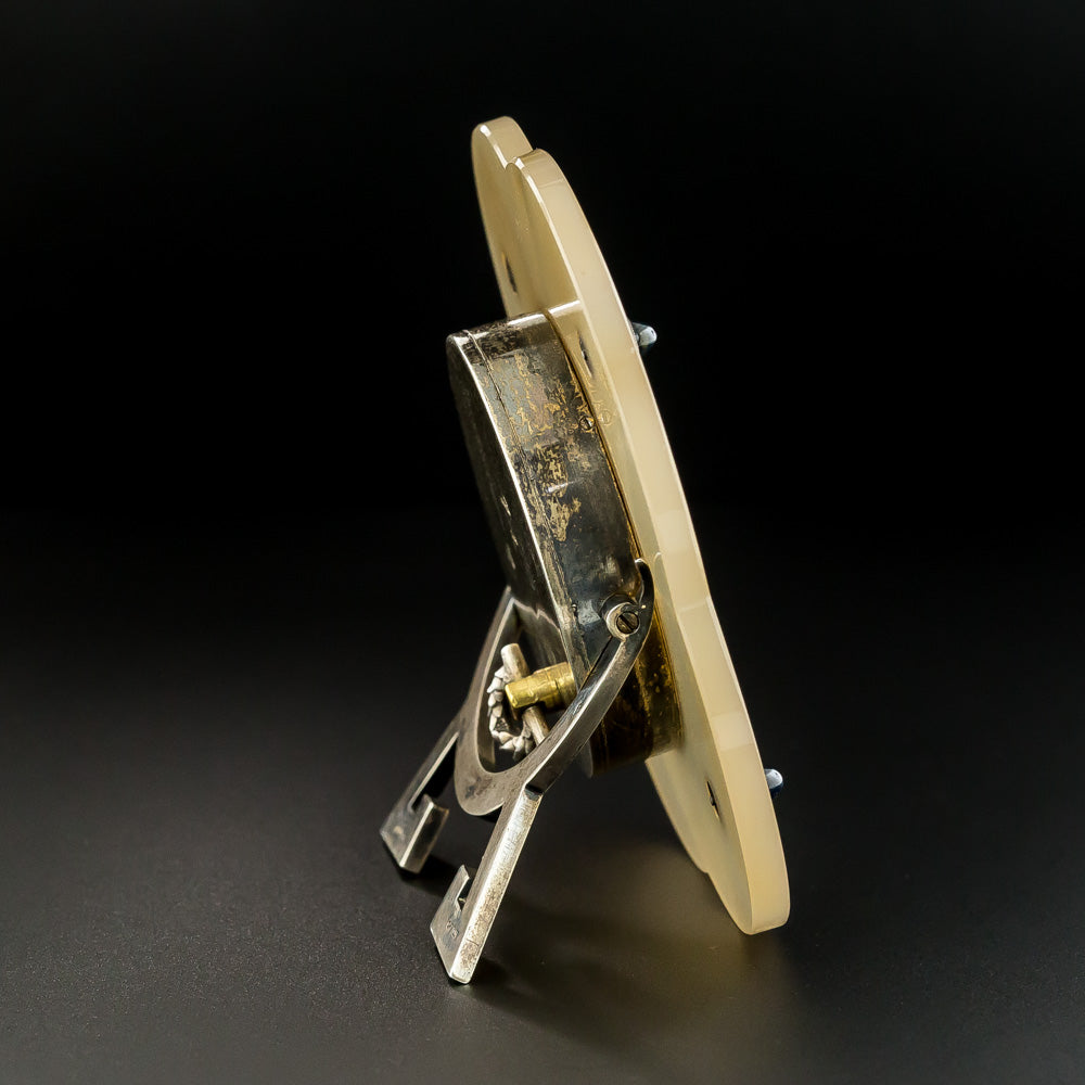 Cartier Art Deco Agate Table Clock - 5