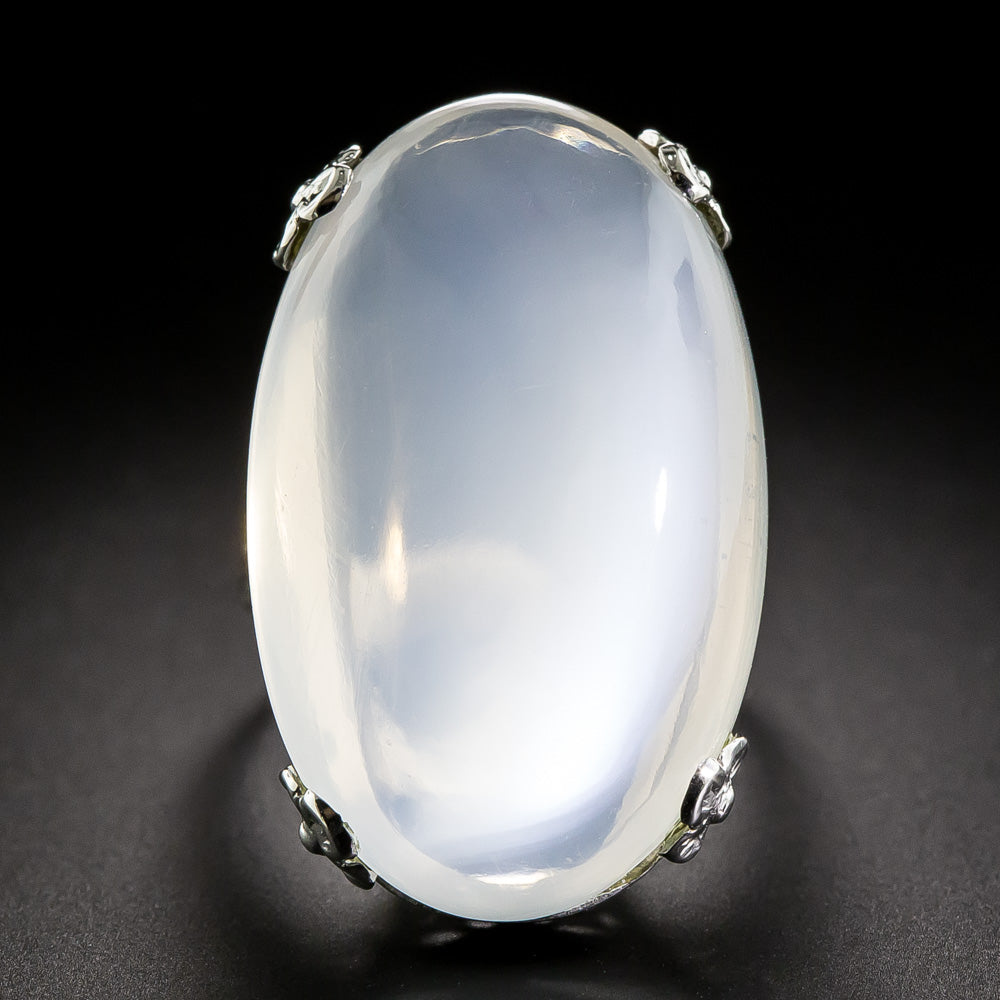 Colossal Art Deco Moonstone Ring - 2