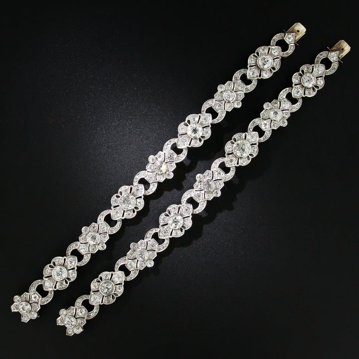 Early-Art Deco Bracelets and Choker Necklace