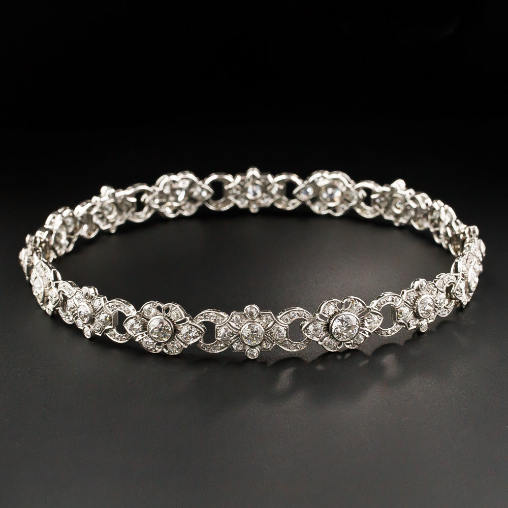 Early-Art Deco Bracelets and Choker Necklace   - 13