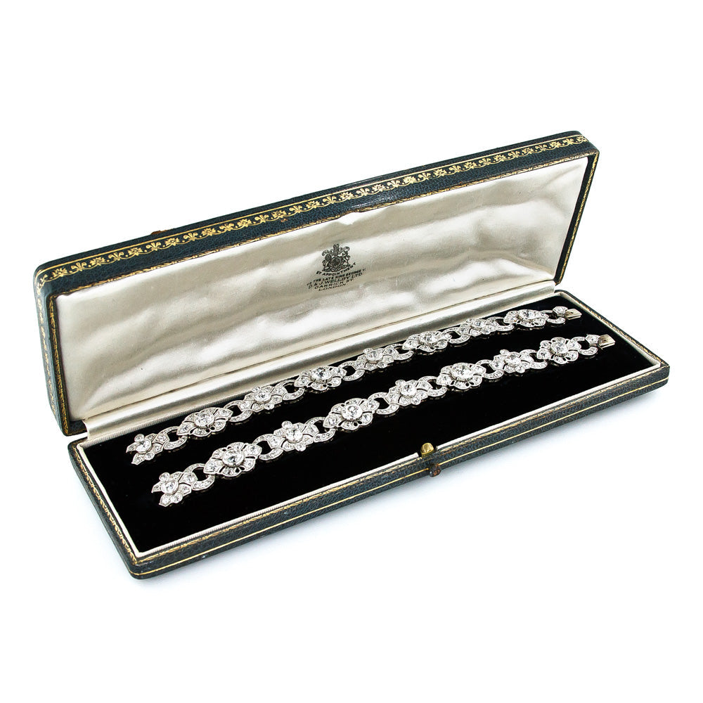 Early-Art Deco Bracelets and Choker Necklace   - 14