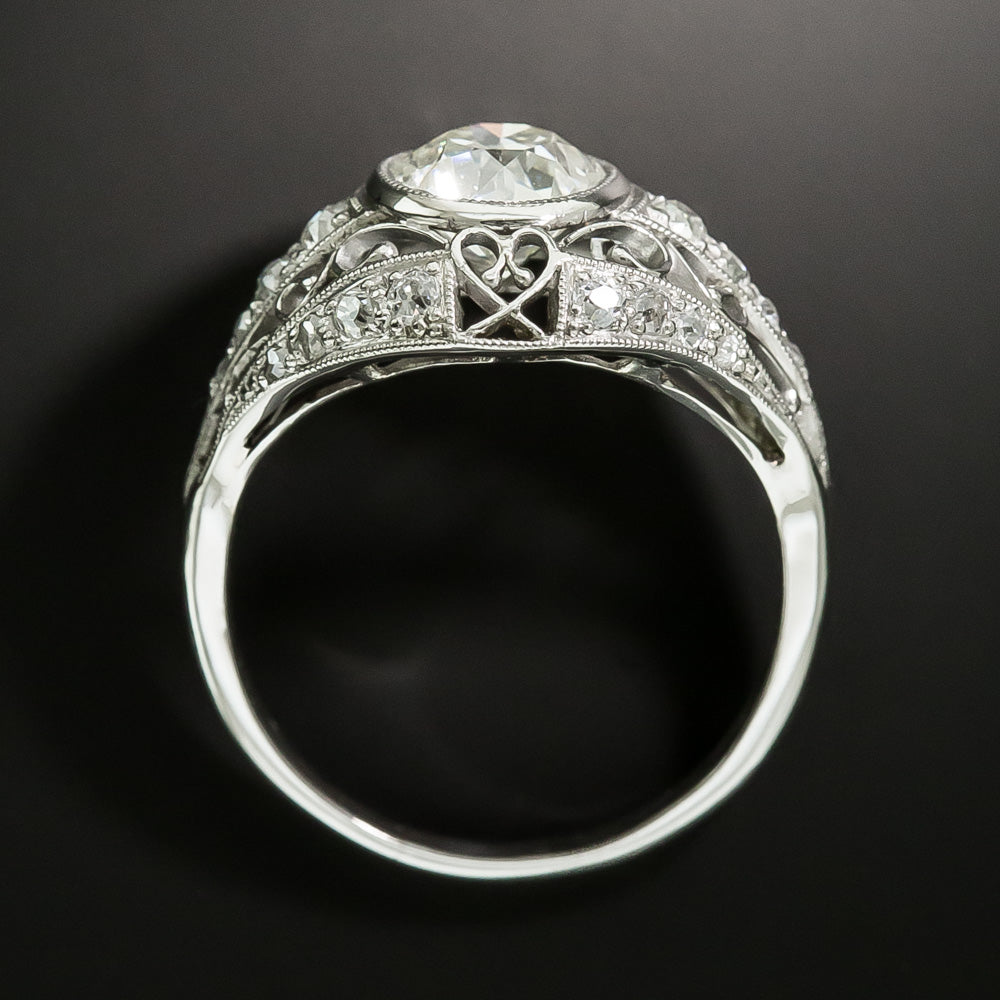 Edwardian 1.35 Carat Diamond Engagement Ring, Size 6 1/4 - 3