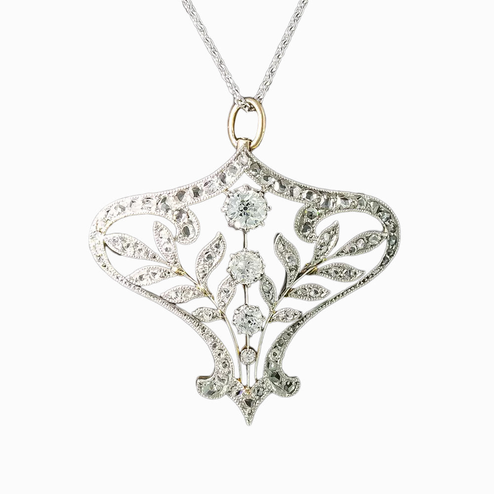 Edwardian Diamond Lavaliere
