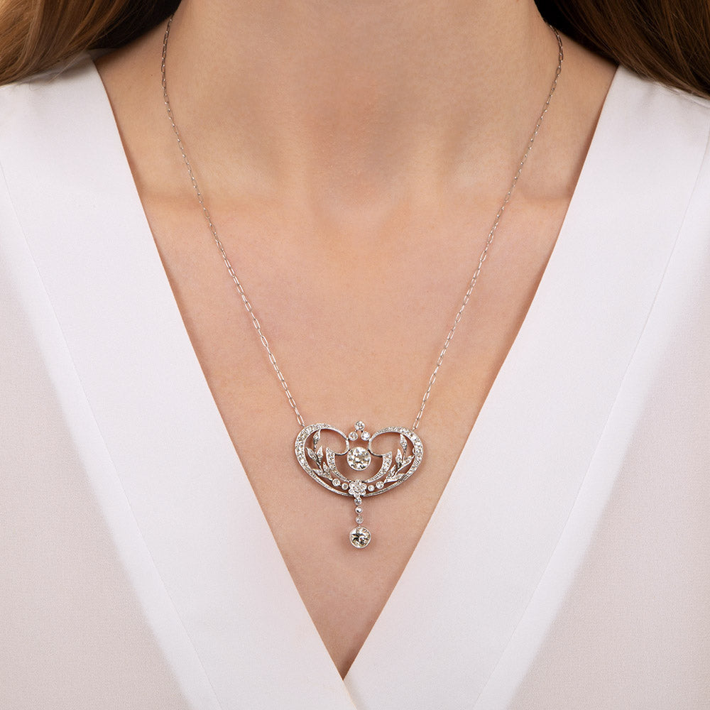 Edwardian Diamond Necklace - 4