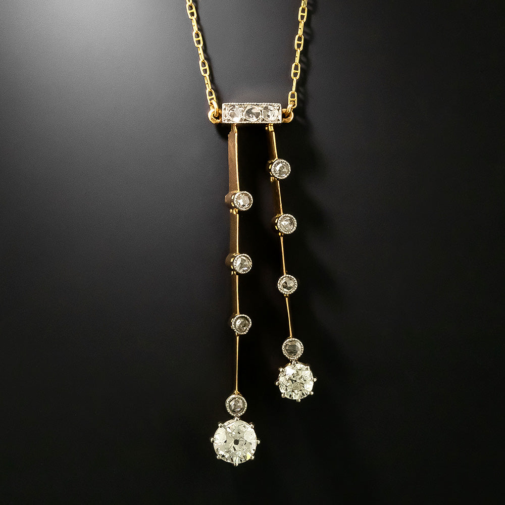 Edwardian Négligée Diamond Necklace - 3
