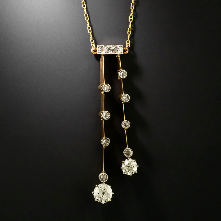 Edwardian Négligée Diamond Necklace