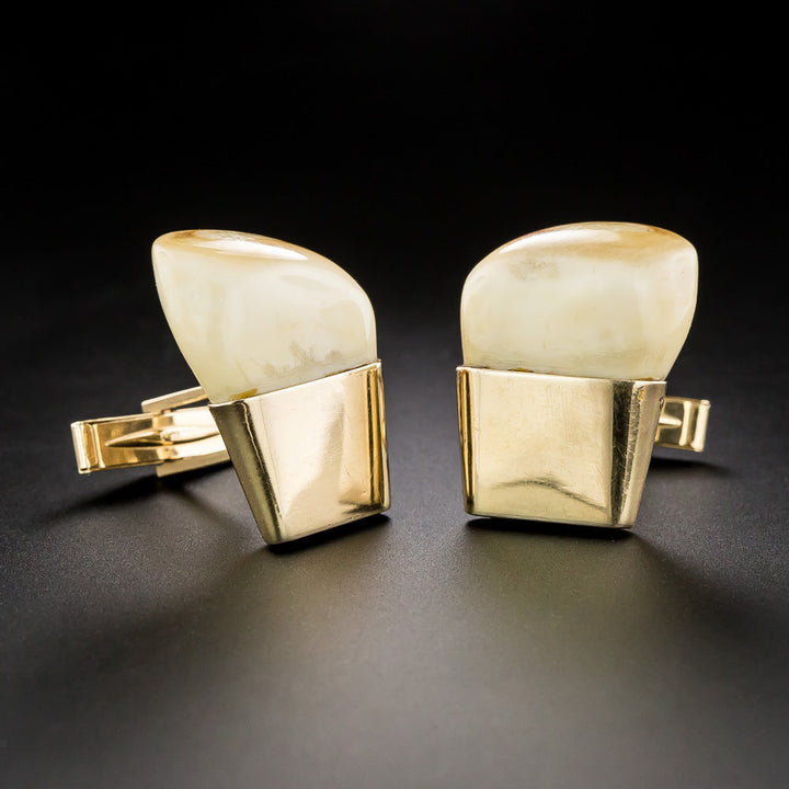 Elk Tooth Cufflinks