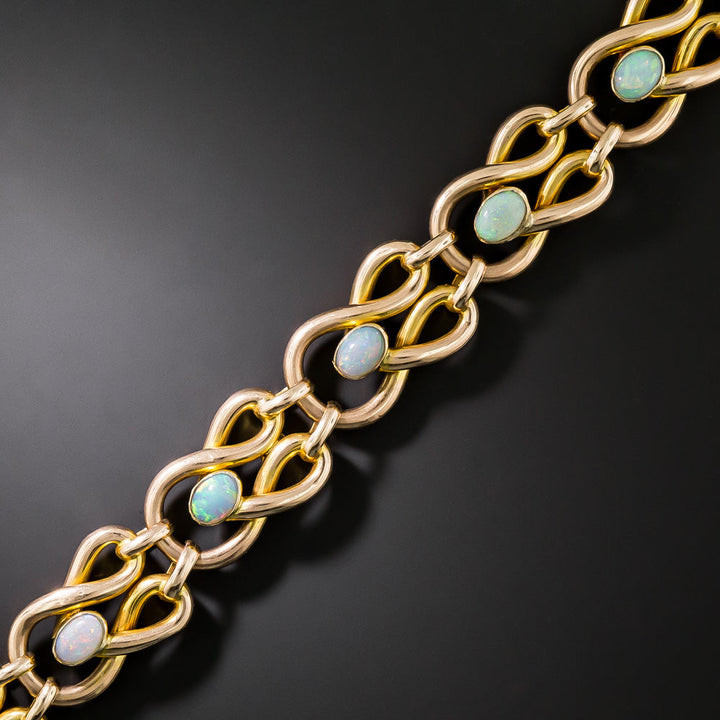 English Victorian Opal Bracelet