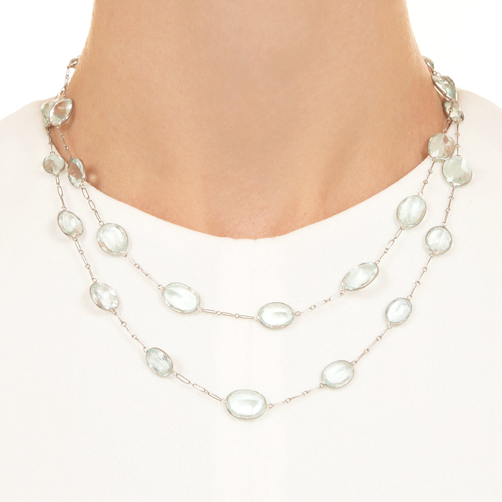 Estate Aquamarine Long Chain - 5