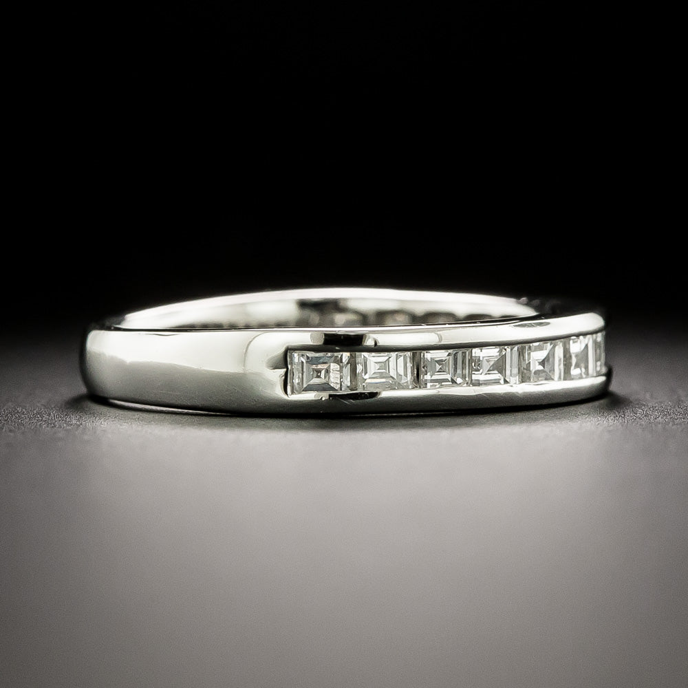 Estate Baguette Diamond Band - 4