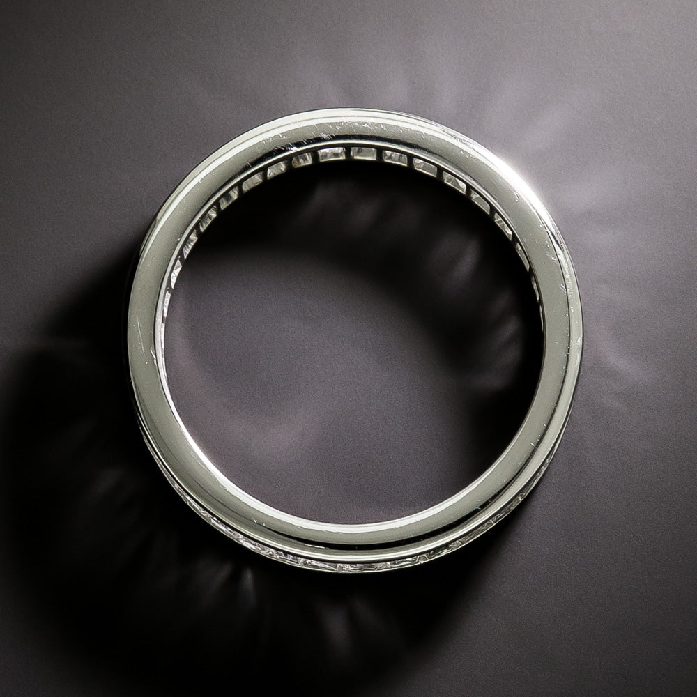 Estate Baguette Diamond Eternity Band, Size 6 1/2 - 3