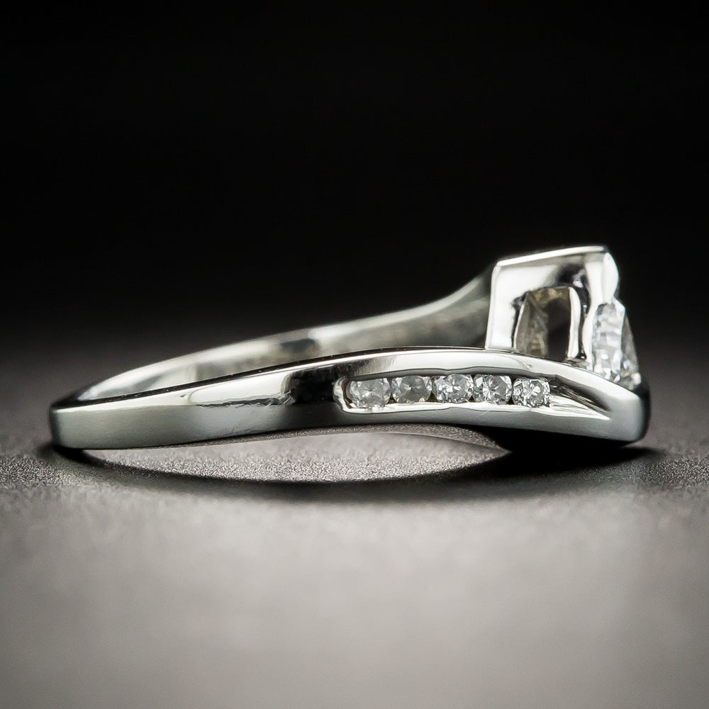 Estate Trillion-Cut Diamond Band Ring - 3