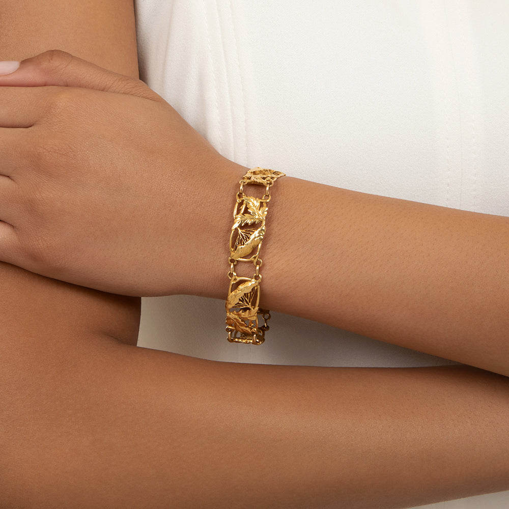French Art Nouveau Bracelet - 4