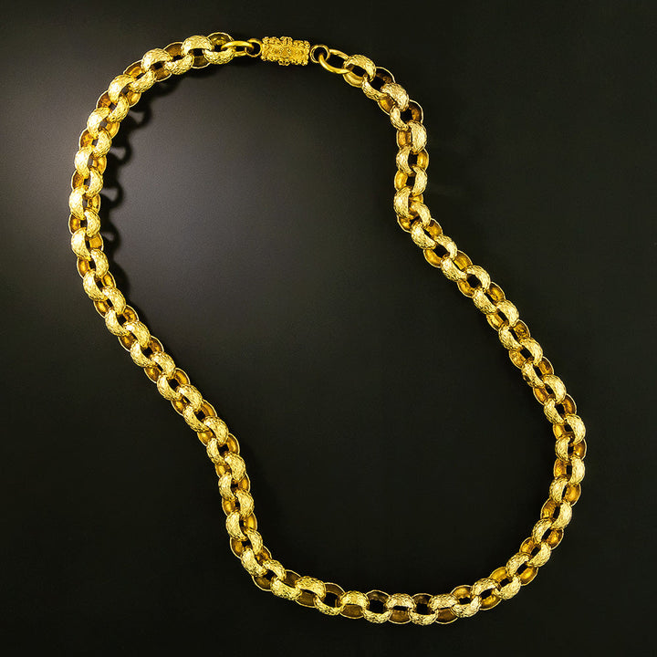 Georgian 15K Gold Chain, United Kingdom
