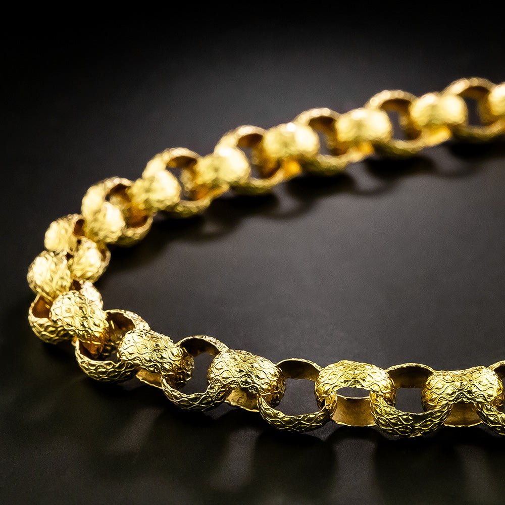 Georgian 15K Gold Chain, United Kingdom - 3