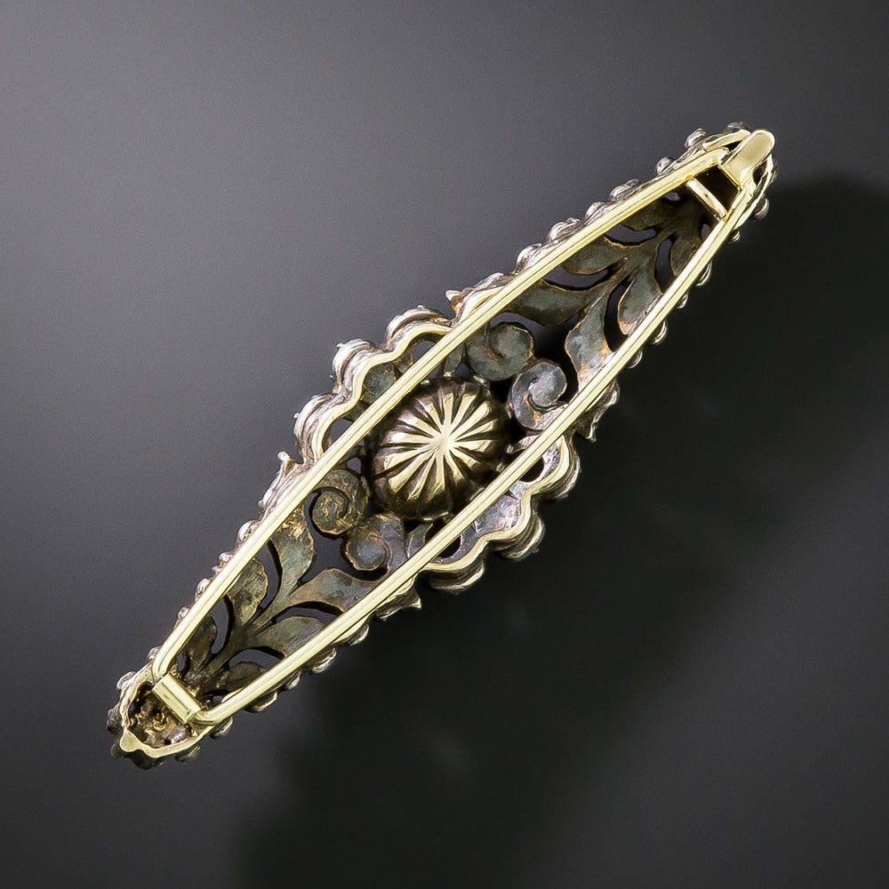 Georgian-Style Rose-Cut Diamond Barrette, Netherlands - 2