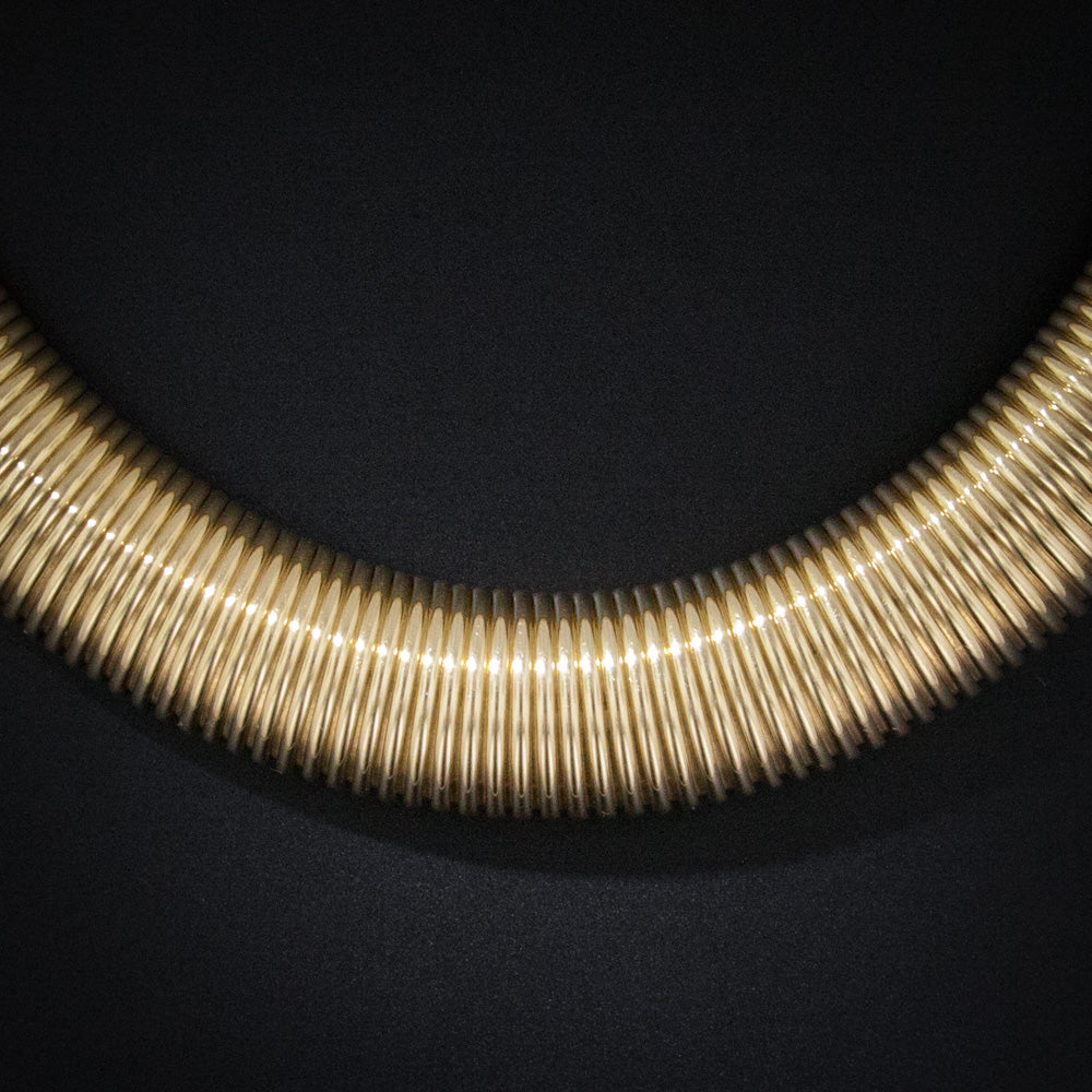 Grand Mid-Century Spring Necklace - 6