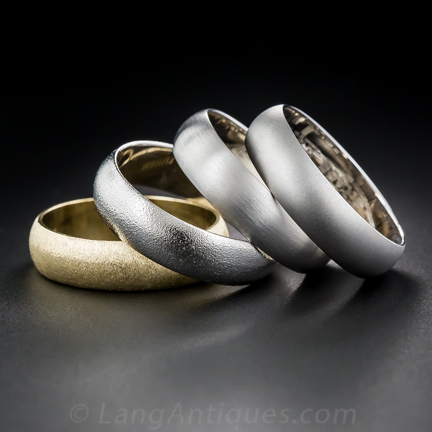 Ladies Special Order Half Round Wedding Band - 6