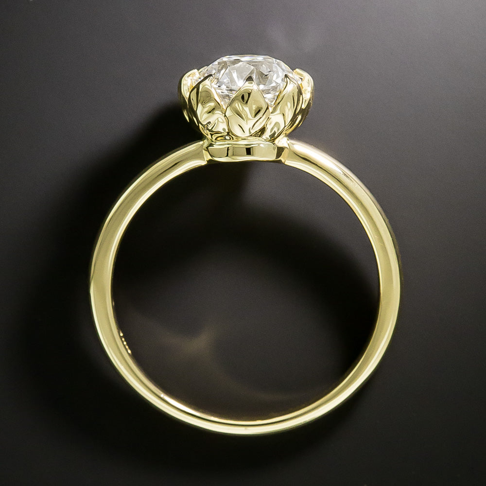 Lang Collection 1.51 Carat Diamond Solitaire 18K Engagement Ring - GIA H SI1 - 6