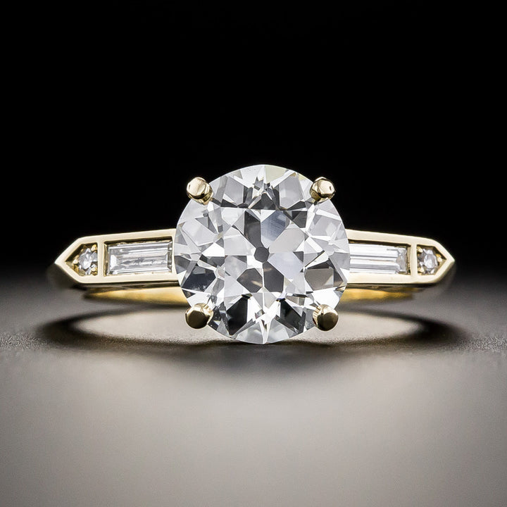 Lang Collection  2.71 Carat Diamond Engagement Ring - GIA I VVS2