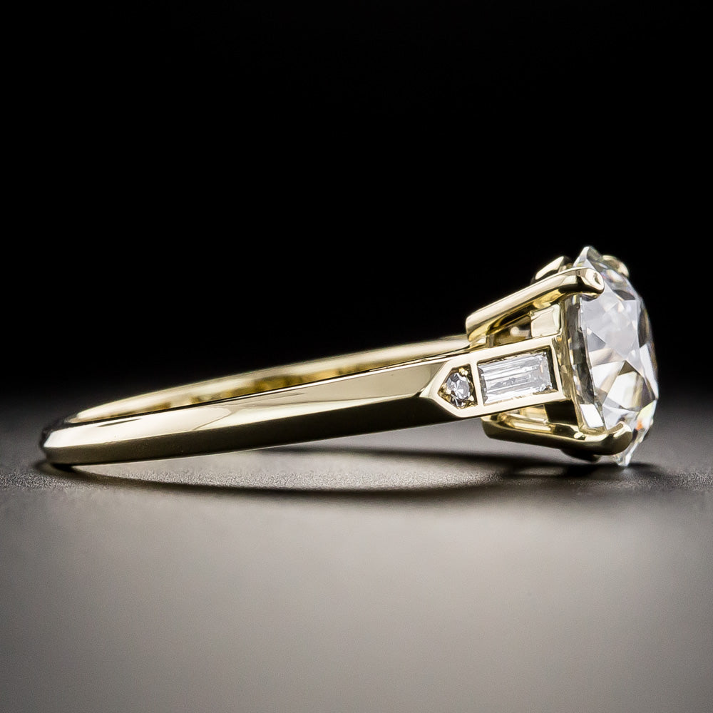 Lang Collection  2.71 Carat Diamond Engagement Ring - GIA I VVS2 - 3