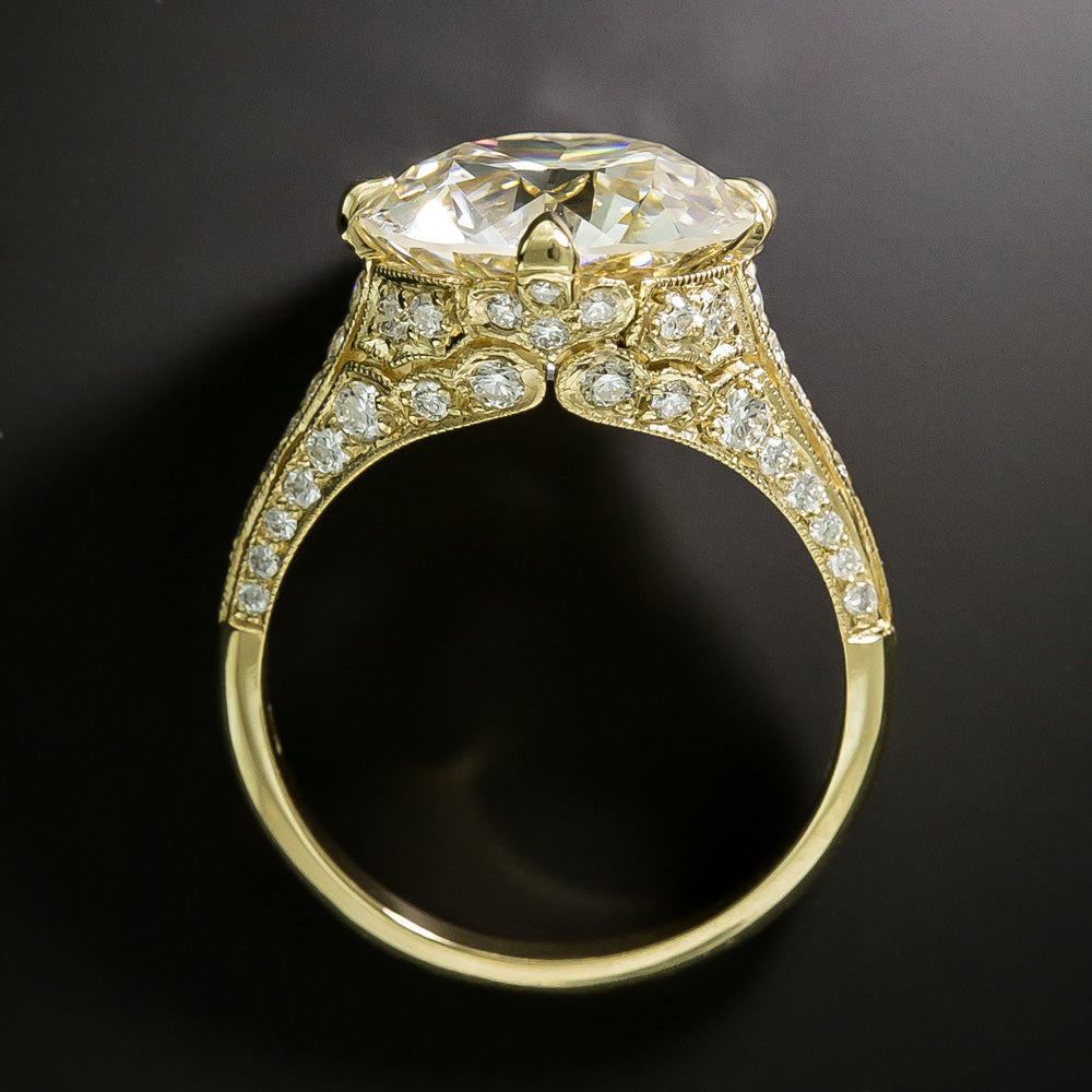 Lang Collection 5.65 Carat Diamond Engagement Ring - GIA K VS2 - 7